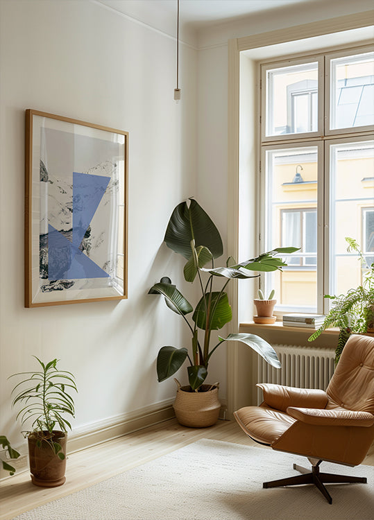 Geometrische sereniteit poster