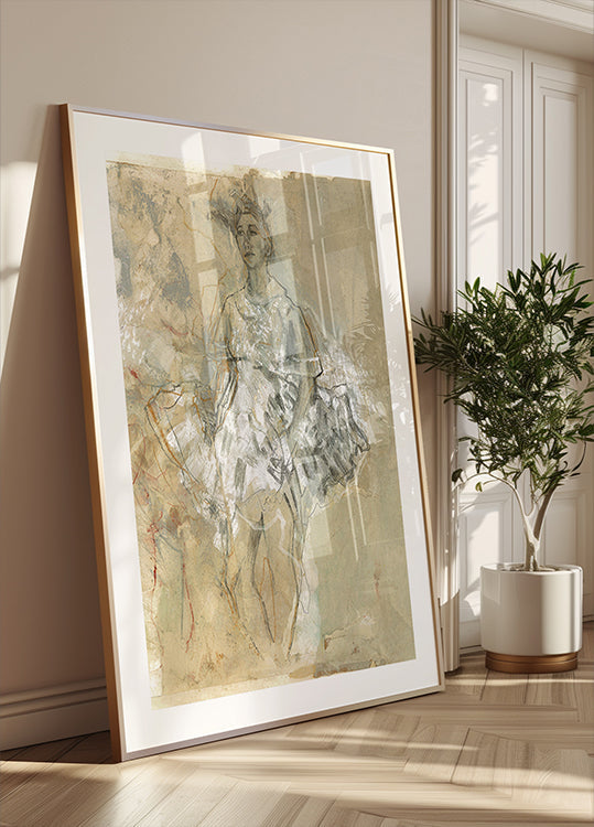 Etherische danser poster