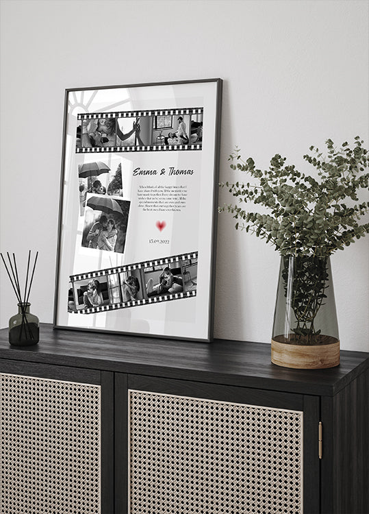 Jubileumfilm fotocollageposter