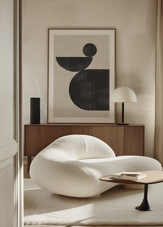 Geometrische harmonieposter