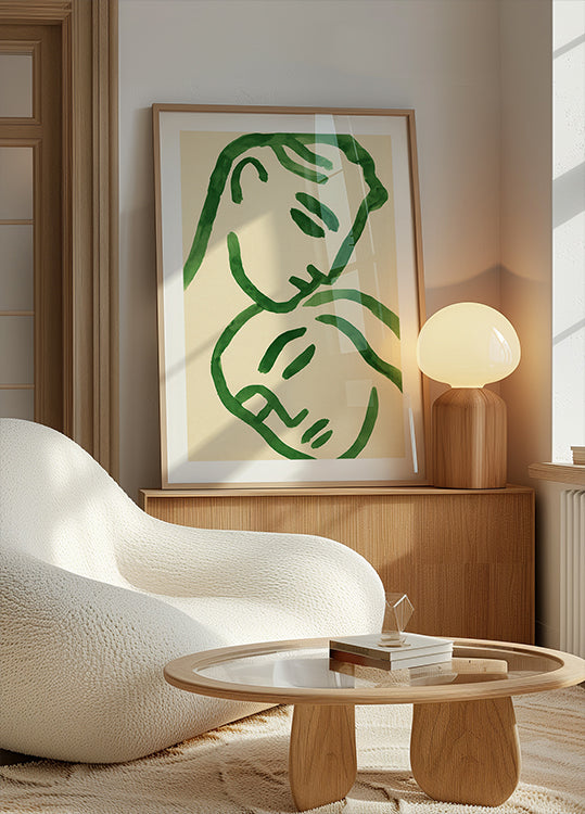 Tedere omhelzing