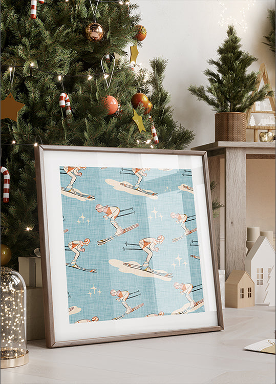 Wintersport Retro Vintage Ski Blue.png (NIEUW)