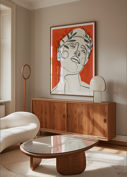 Weelderige contemplatie poster