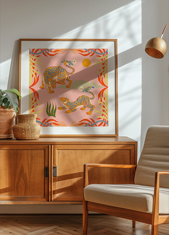 Rawring speelkameraadjes poster