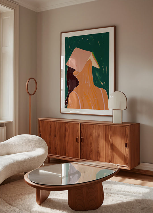 Tussen de regels door lezen-poster