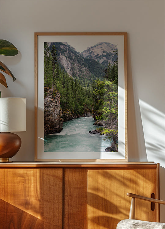 Poster van de rivierkloof