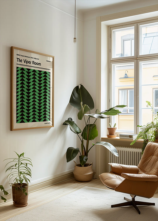 Viper kamer retro poster