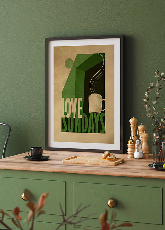 Liefde zondag print