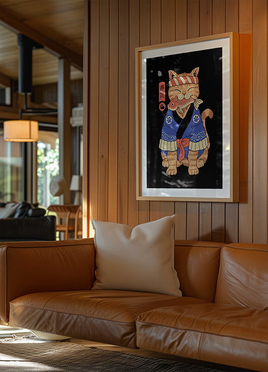 Sushi Meowster-poster