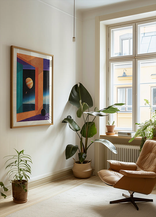 Een kamer met uitzicht