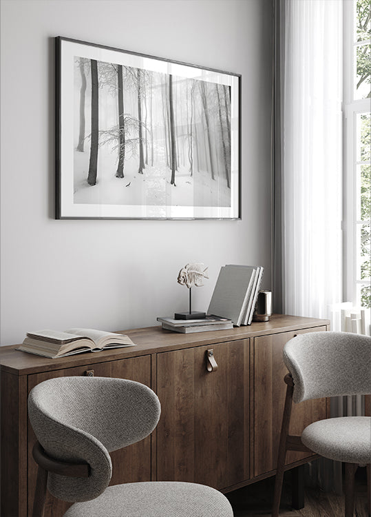 Stilte van het bos Poster