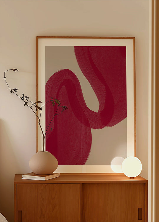 Kleurenpalet Bordeaux 2 Kopieerposter