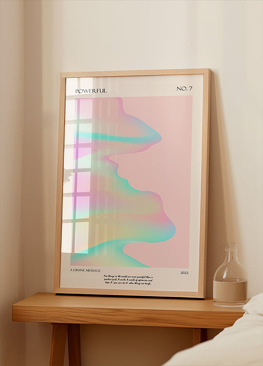 Krachtige goddelijke poster