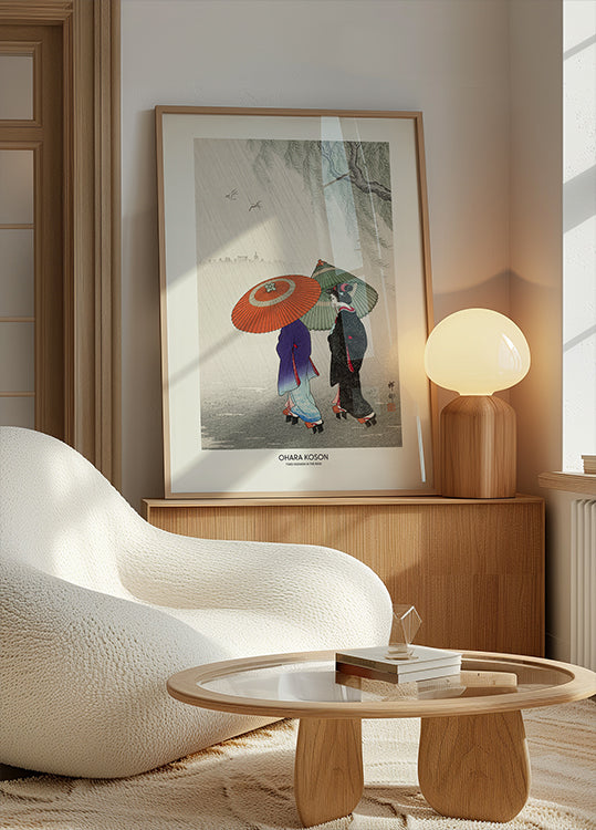 Twee vrouwen in de regen (NIEUW)