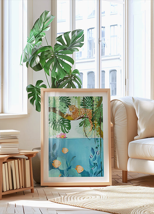 Welkom bij de jungle-poster