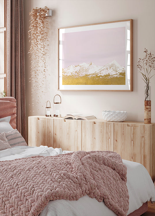 Gouden bergen poster