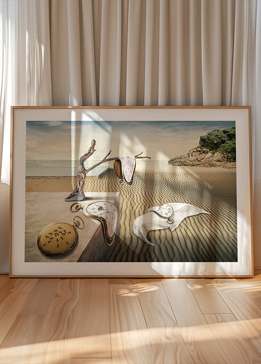 Eerbetoon aan Dali-poster