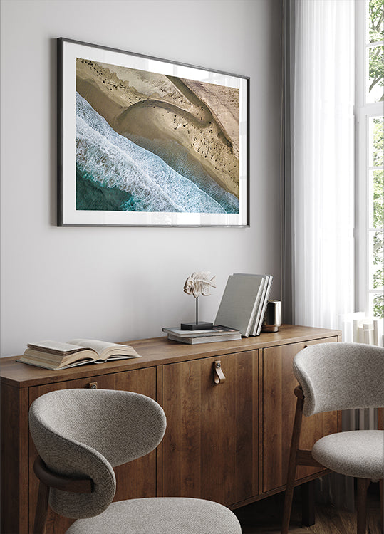 Luchtposter van Big Sur