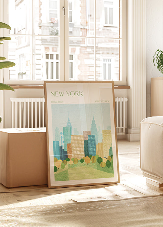 New York, Central Park-poster