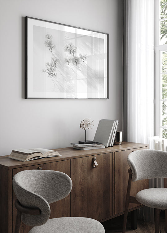 Winterdroom - een stille balletposter