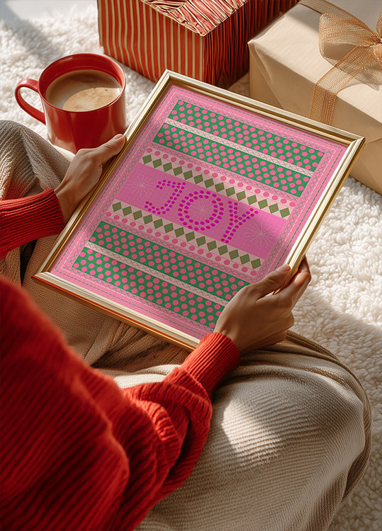 Heldere vreugdeposter