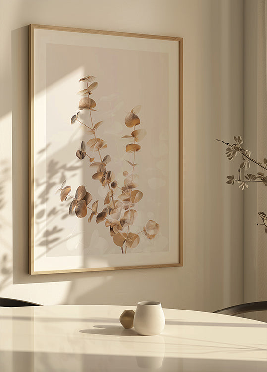 Eucalyptus creatieve gouden 03 poster