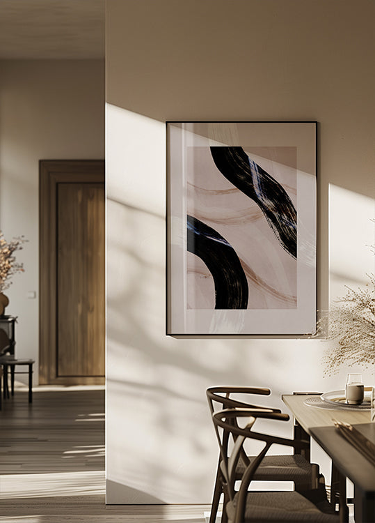 Lijnen en vormen 5 poster