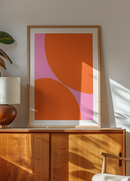 Gedurfde cirkels dans poster