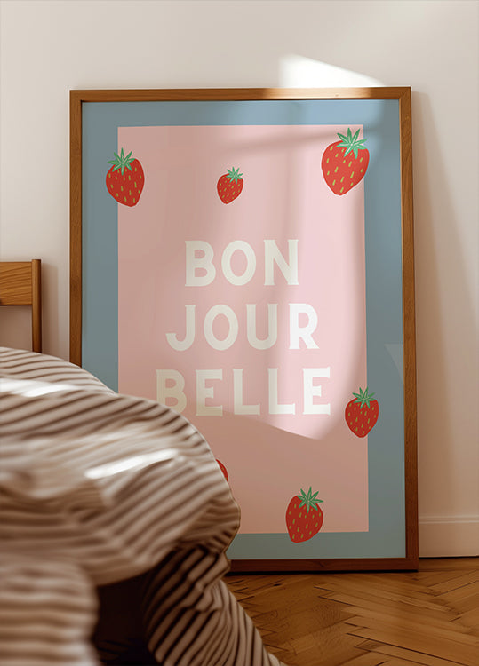 Bon Jour Belle-poster
