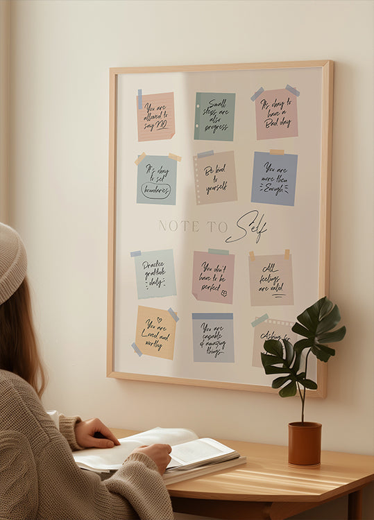 Opmerking voor zelfposter