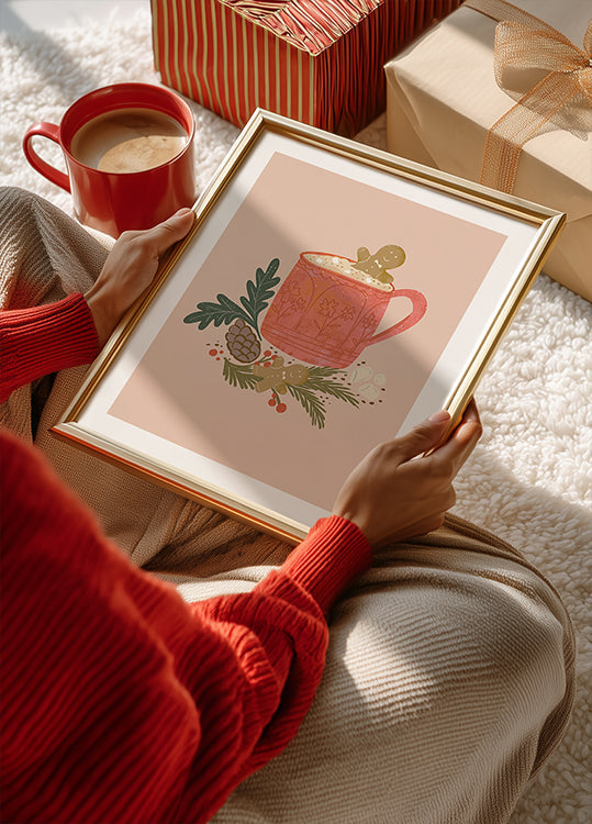 Hete chocolade-poster