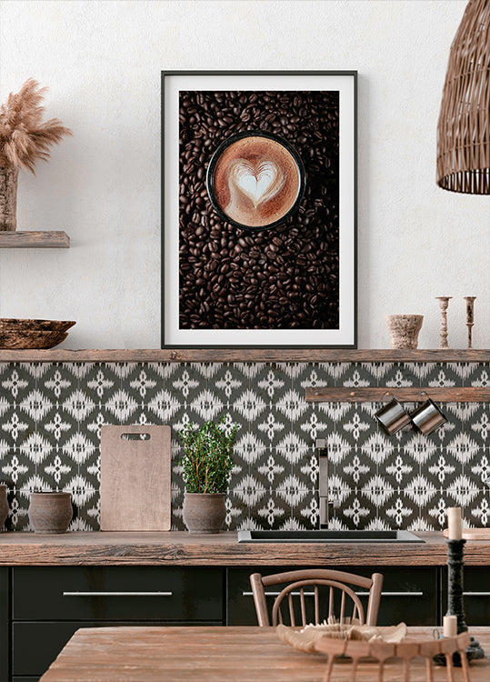 hou van latte-Poster