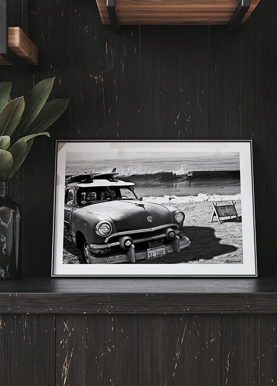 Vintage Ford Woody-poster