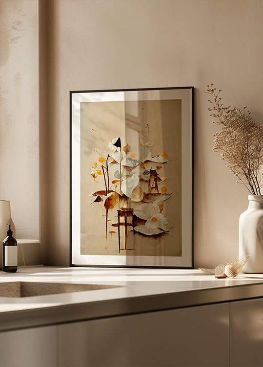 Bloeiende sereniteit poster