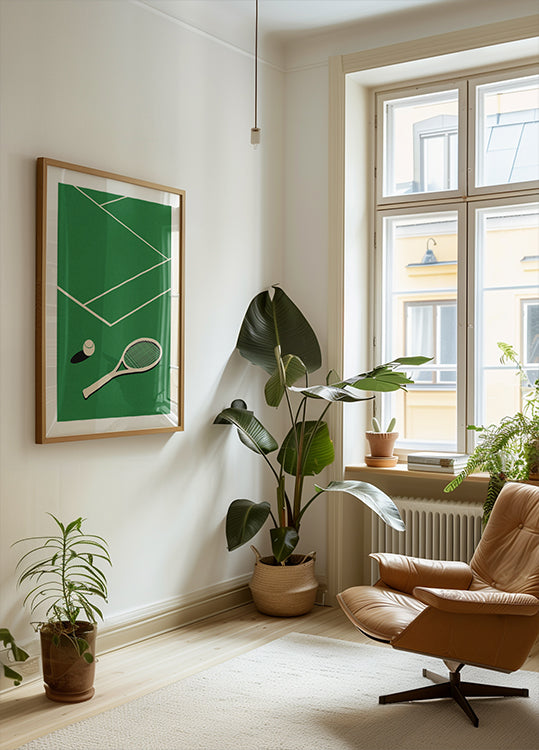 Rosi Feist gazontennisclub poster