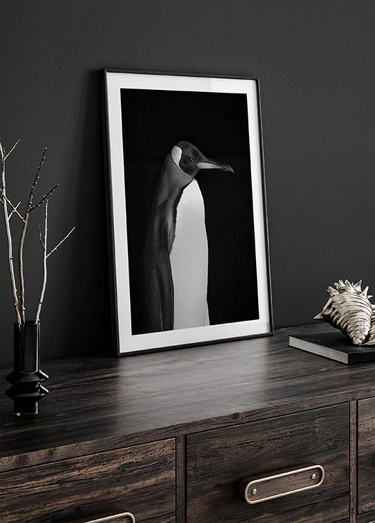 De heer Penguin-poster