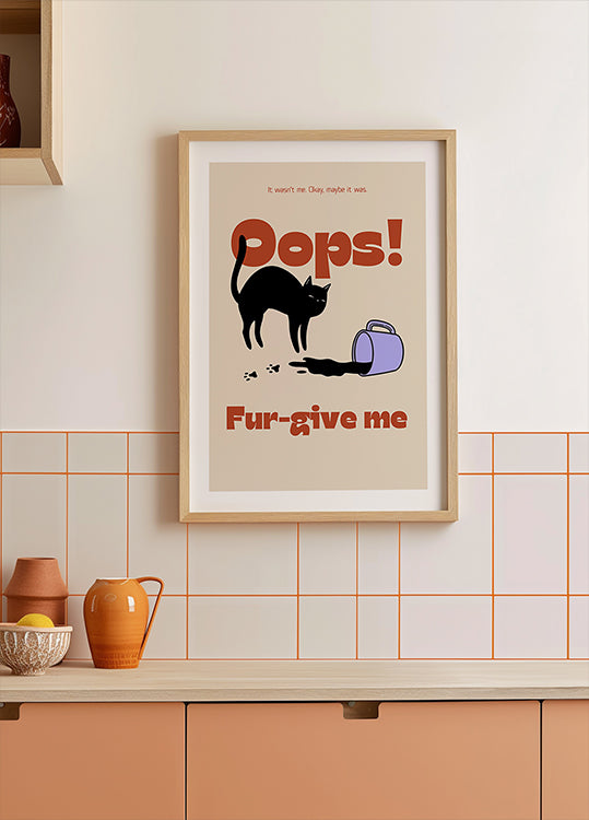 Bont-geef me Poster