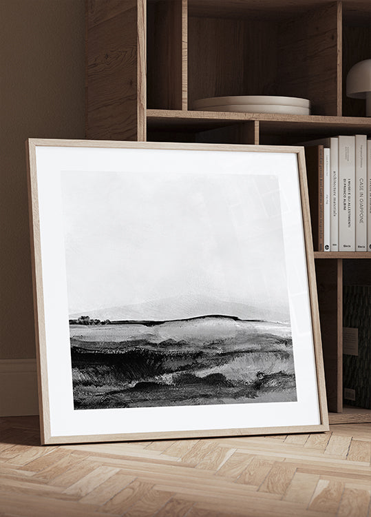 Mono landschap nr. 1 poster