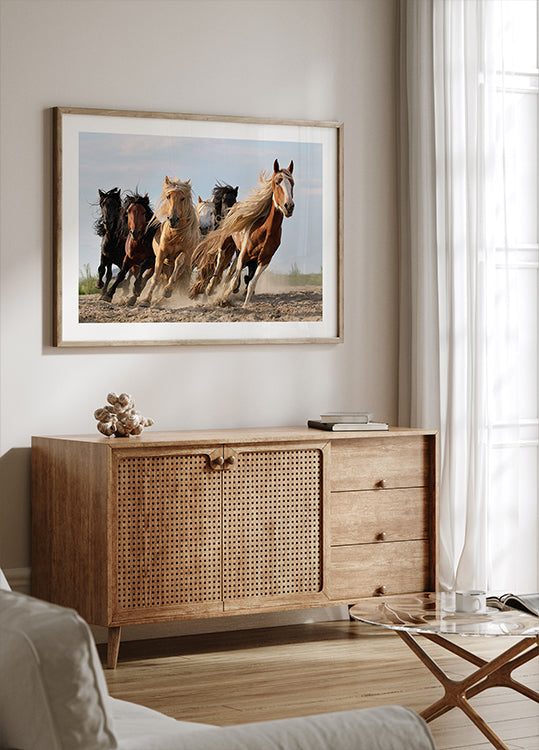 Gelukkige zes poster