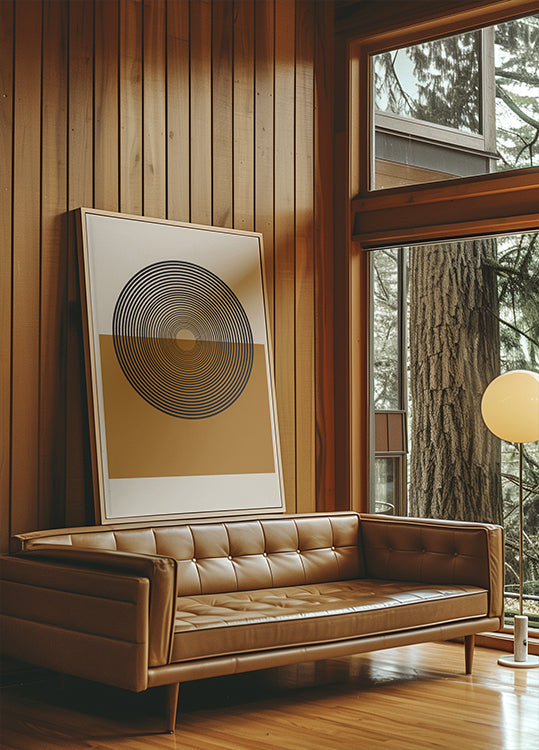 Concentrische reflecties poster