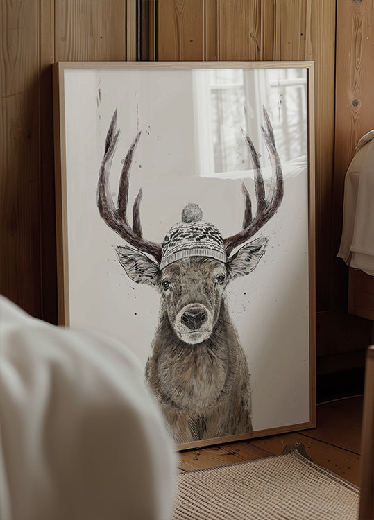 Laten we naar buiten gaan Poster