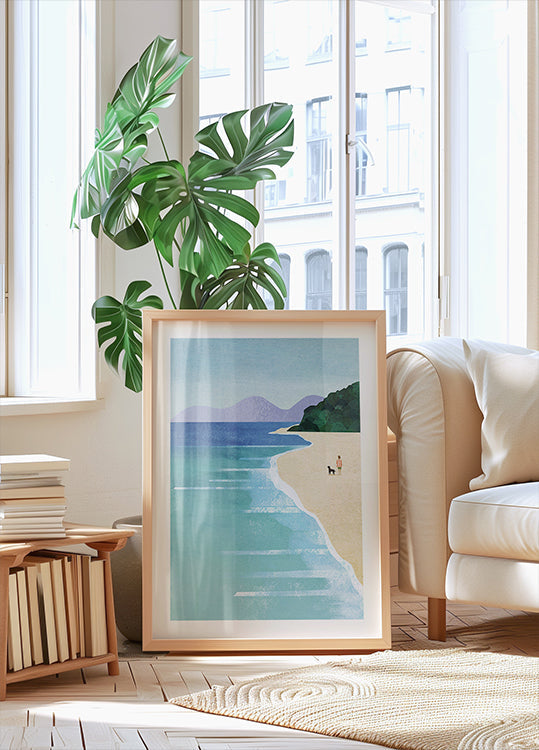 Strandmeisje iii poster