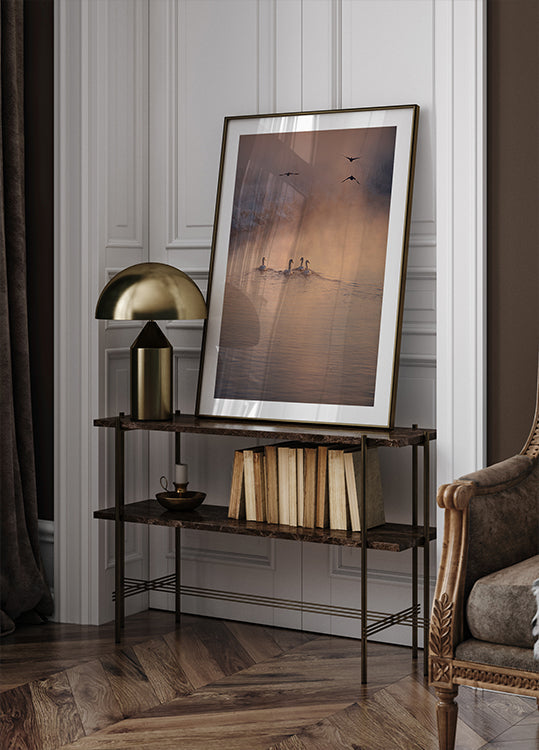 Waar de mist de poster niet bereikte