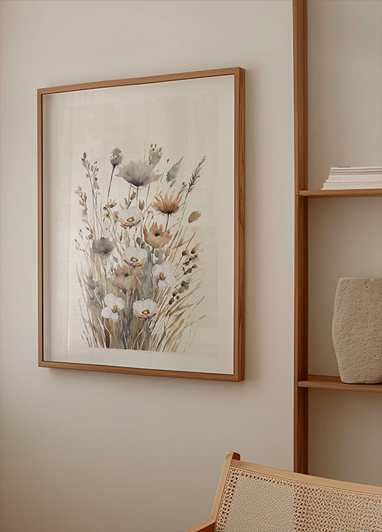 Wilde grassen-3 Poster