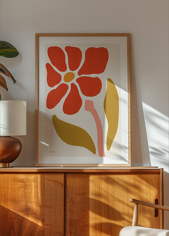 Madeliefje bloem poster