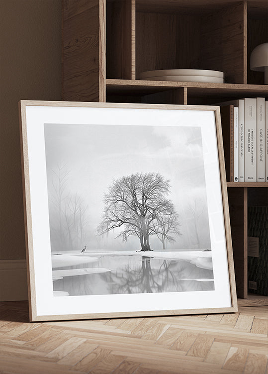 Tranquility after the snow Plakater