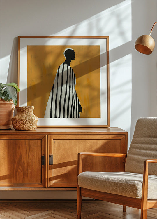 Portret van een man-poster