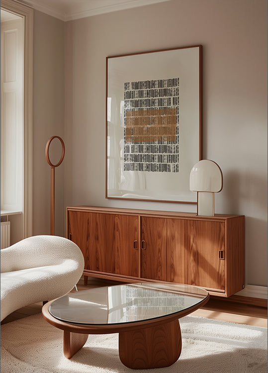 Patroon in Contrast-Poster