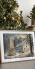 Christmas Barn Plakat - Posterbox