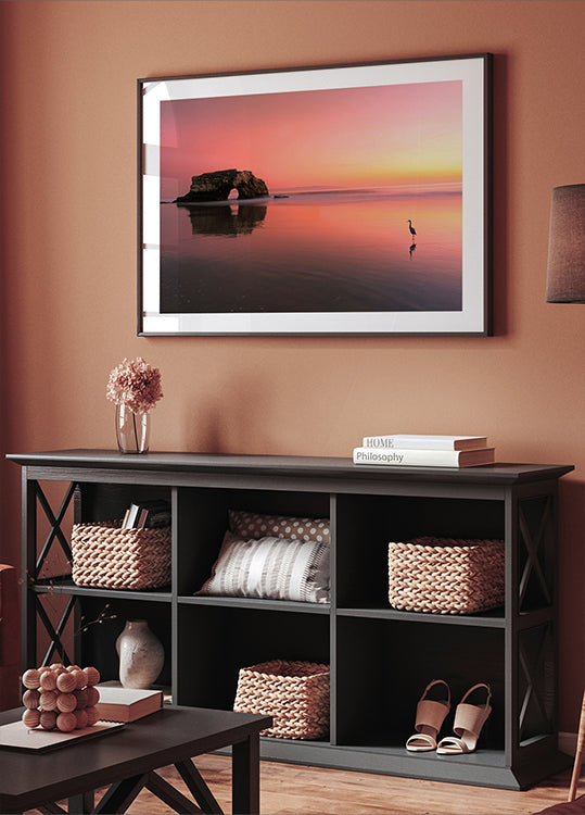 Zonsondergang bij de natuurlijke brug-2